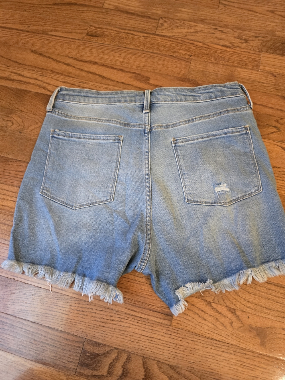 Jelly Jeans Distressed Women's Jeans Shorts - Size Xl - Picture 6 of 7